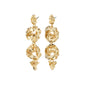 ACT recycled earrings gold-plated