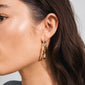 BELIEVE earrings gold-plated