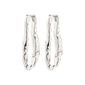 BELIEVE earrings silver-plated