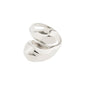 BELIEVE ring silver-plated