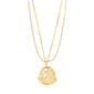 DAWN necklaces, 2-in-1 set, gold-plated