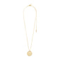 TRUE coin necklace gold-plated