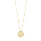 TRUE coin necklace gold-plated