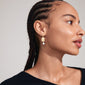 TRUE recycled gold-plated earrings