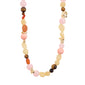 DREAM necklace multi/gold-plated with colorful beads and semi-precious stones, designed for a luxurious, romantic look.