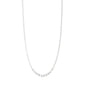 SKY necklace silver-plated with dazzling Preciosa crystals, featuring a 38 cm chain plus 9 cm extension, perfect for adding sparkle to any outfit.