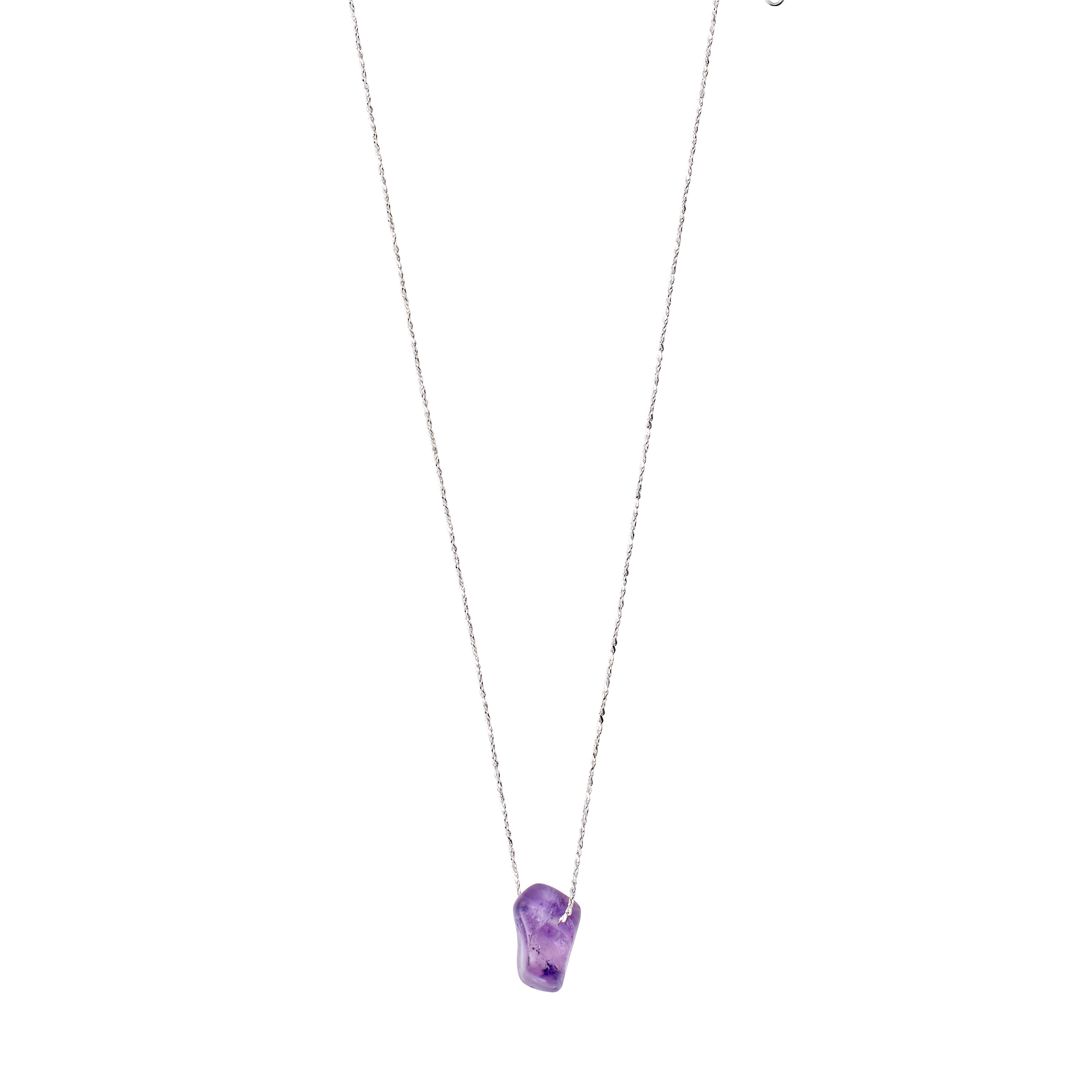 Pilgrim CHAKRA Amethyst Halskette versilbert