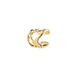 ZENA recycled ear cuff gold-plated