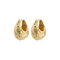 LINCOLN recycled earrings gold-plated