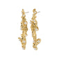 JUDE recycled earrings gold-plated