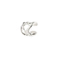 ZENA recycled ear cuff silver-plated