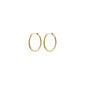 APRIL small hoop earrings gold-plated