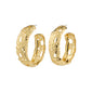 ELENI recycled earrings gold-plated