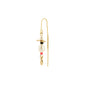 LENNOX single earring gold-plated