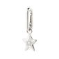 CHARM recycled star pendant, silver-plated