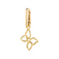 CHARM butterfly pendant gold-plated