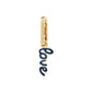 CHARM love pendant gold-plated