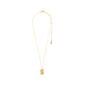 GEMINI Zodiac Sign necklace, gold-plated