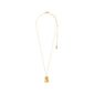 LIBRA Zodiac Sign necklace, gold-plated