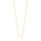 LOVE necklace gold-plated