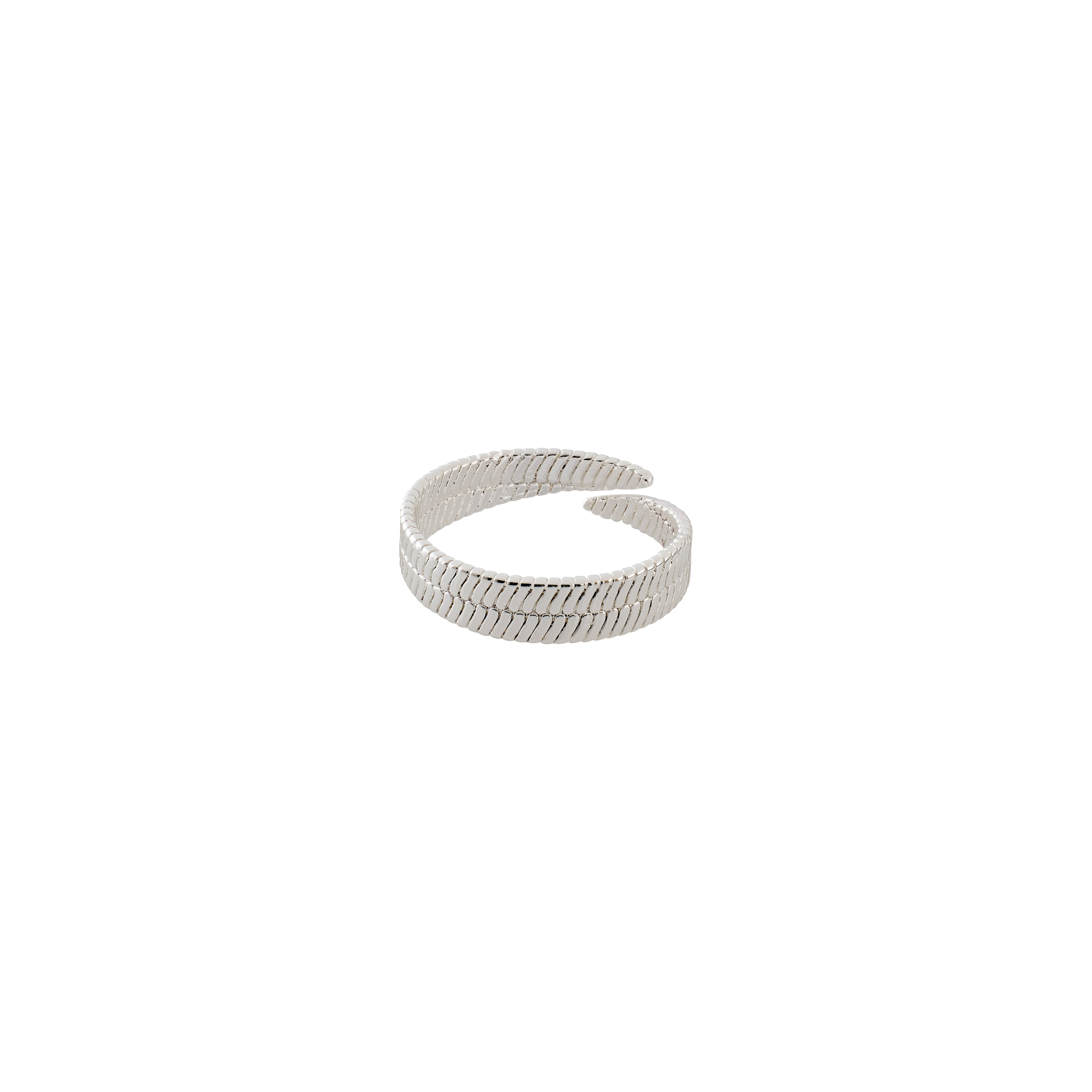 Pilgrim NOREEN recycelter Ring, versilbert