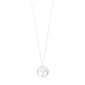 ALIA necklace silver-plated with a round Tree of Life pendant, adorned with Preciosa crystals, offers a classic, sparkling touch to any outfit.