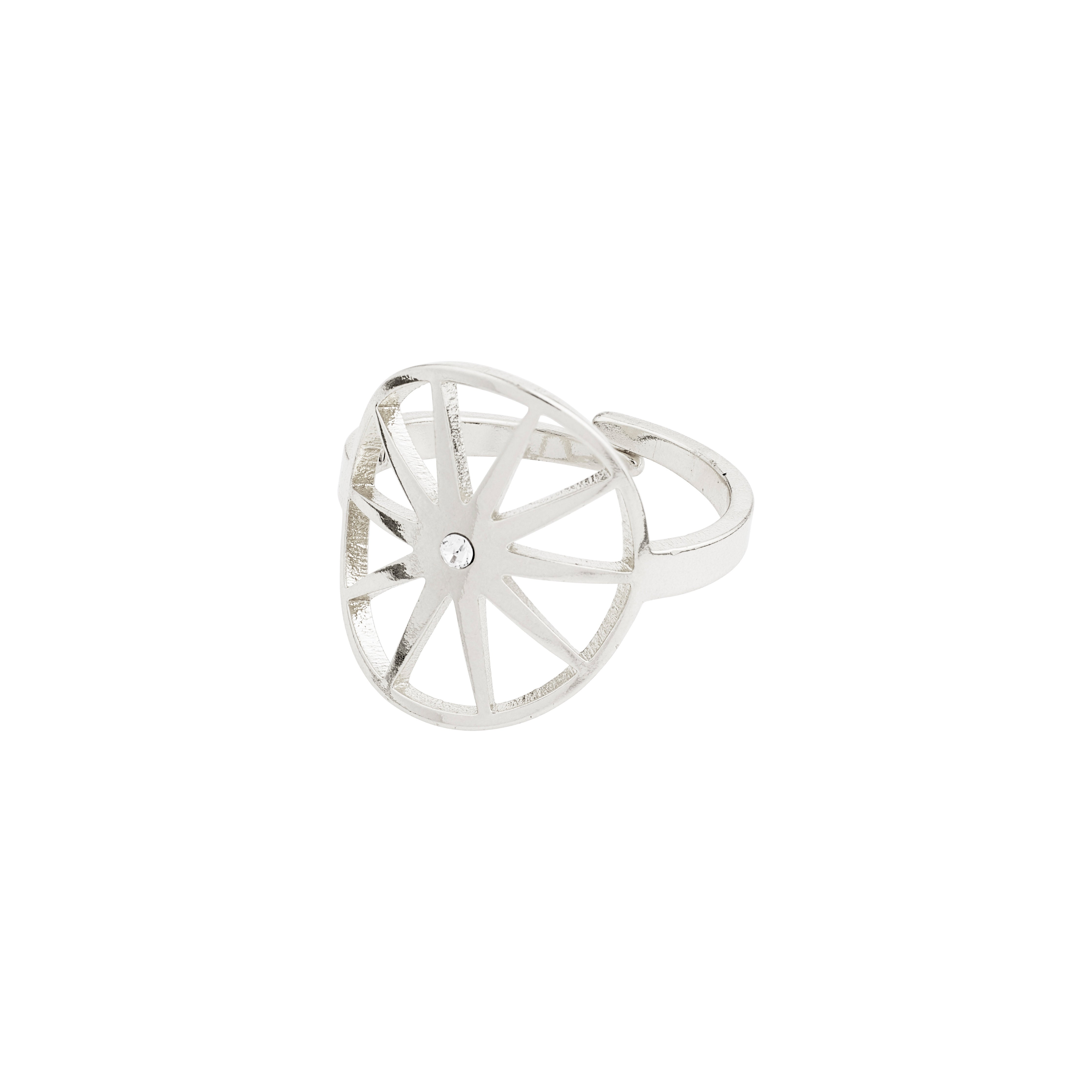 Pilgrim Ring : Kaylee : Versilbert : Kristall