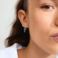 JOLANTA recycled earrings silver-plated