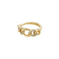 WRENLEY recycled ring gold-plated