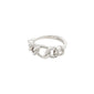 WRENLEY ring silver-plated