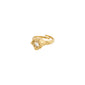 CALLUM ring gold-plated