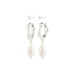 JONNE pearl earrings, 2-in-1 set, silver-plated