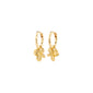 CHARMAINE hoop earrings gold-plated