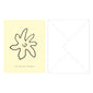 Greeting card, "You are my sunshine" with envelope