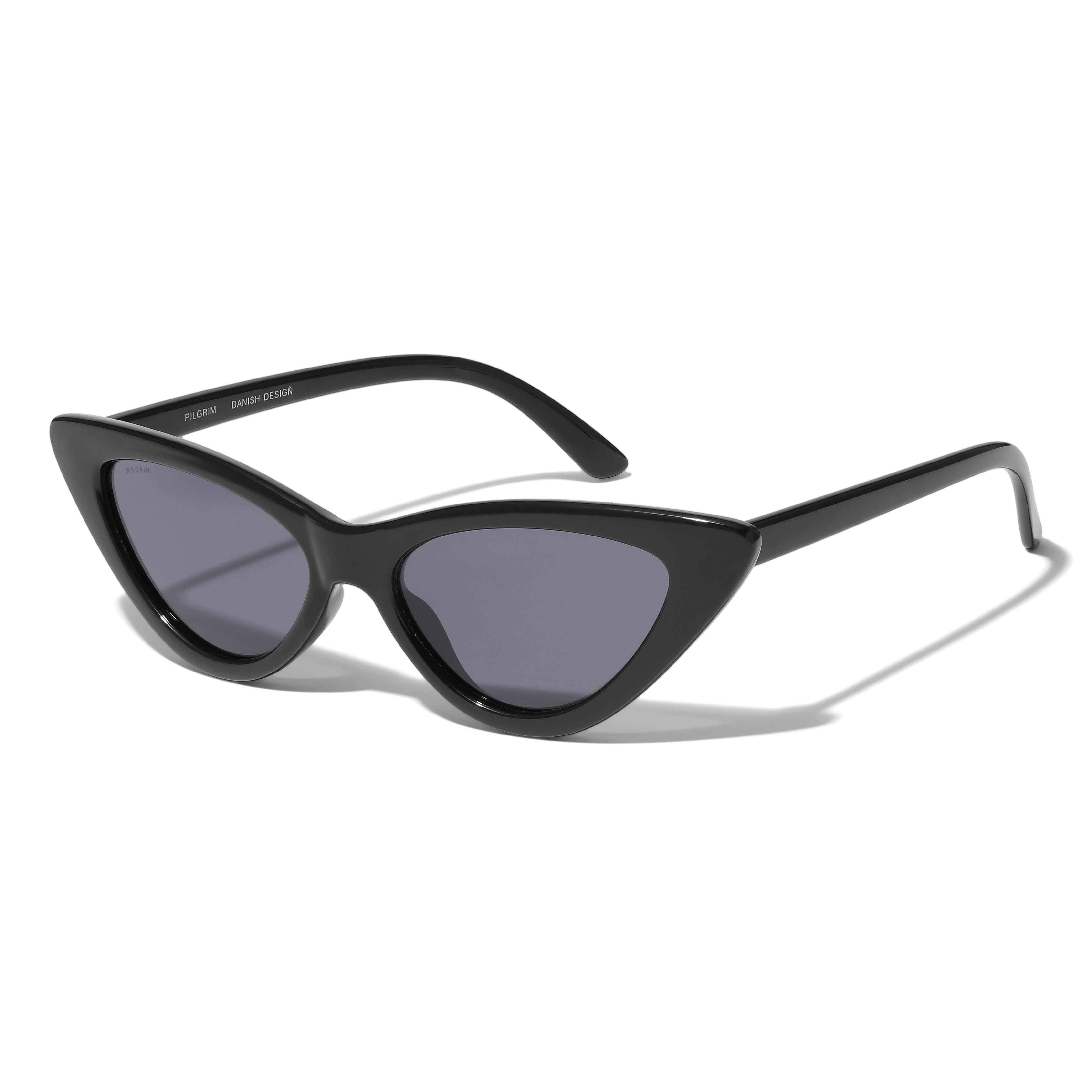 Pilgrim JOSELINE Cat-Eye-Sonnenbrille schwarz