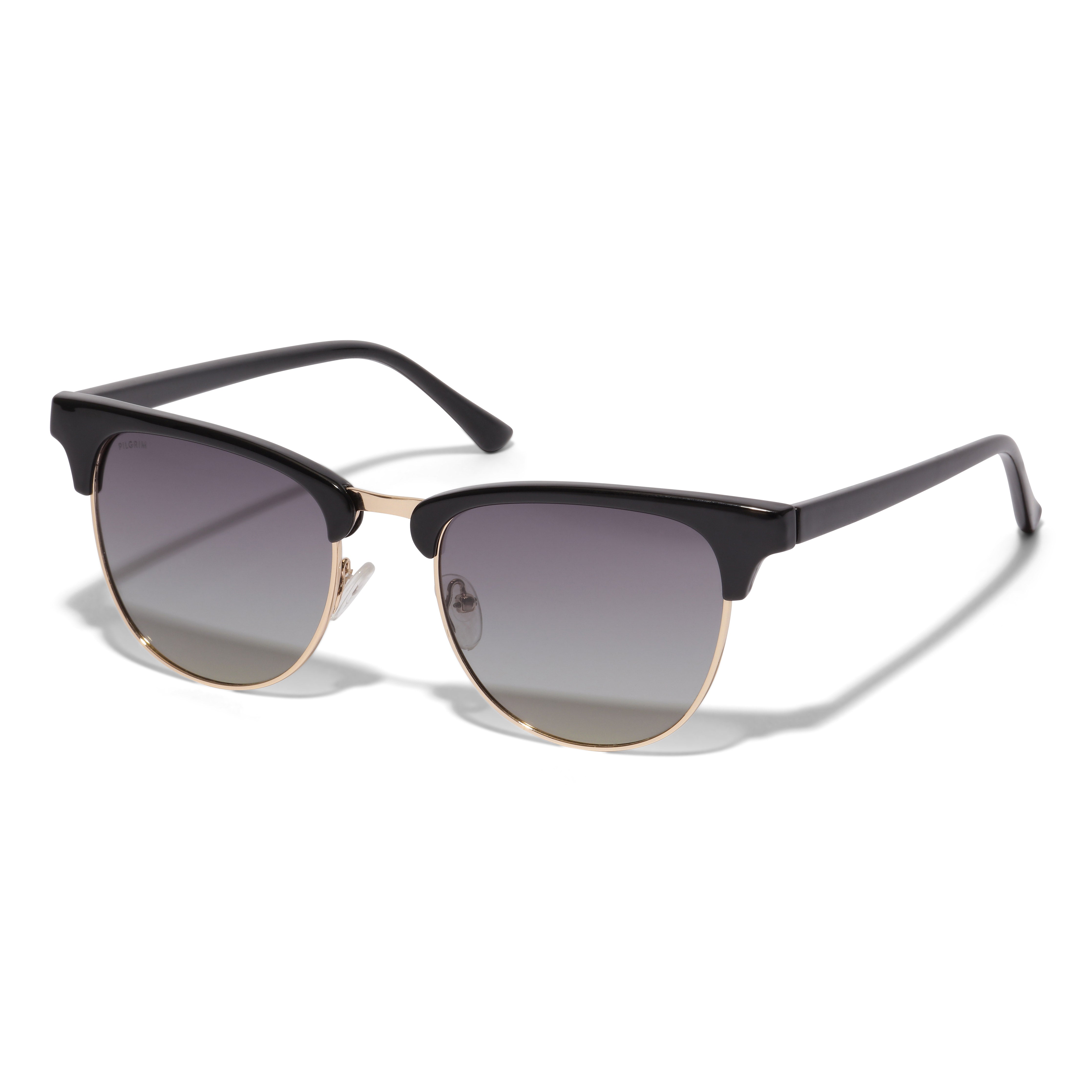 Pilgrim CHARLIE Sonnenbrille Schwarz/Gold