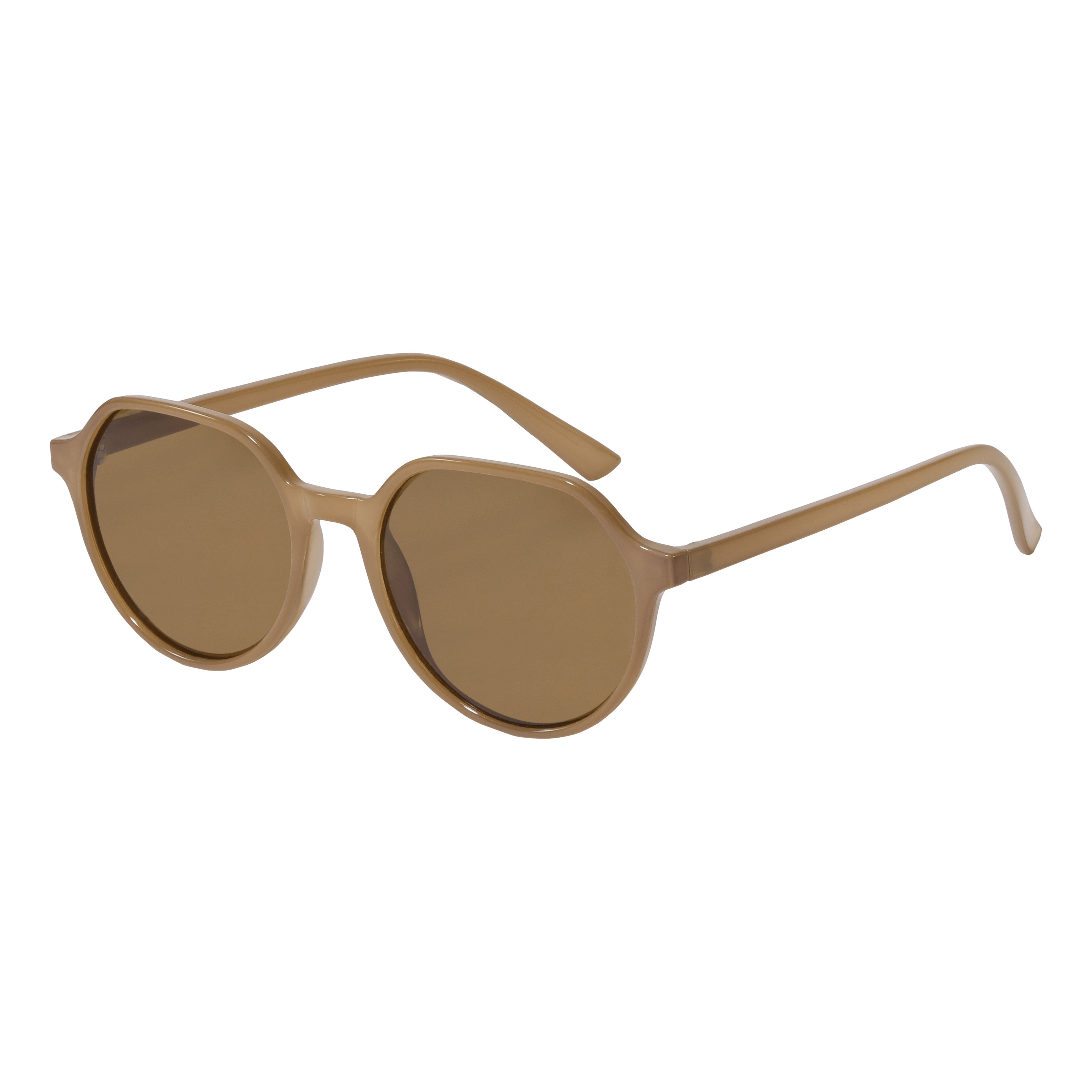 Pilgrim TRIANA recycelte Sonnenbrille hellbraun