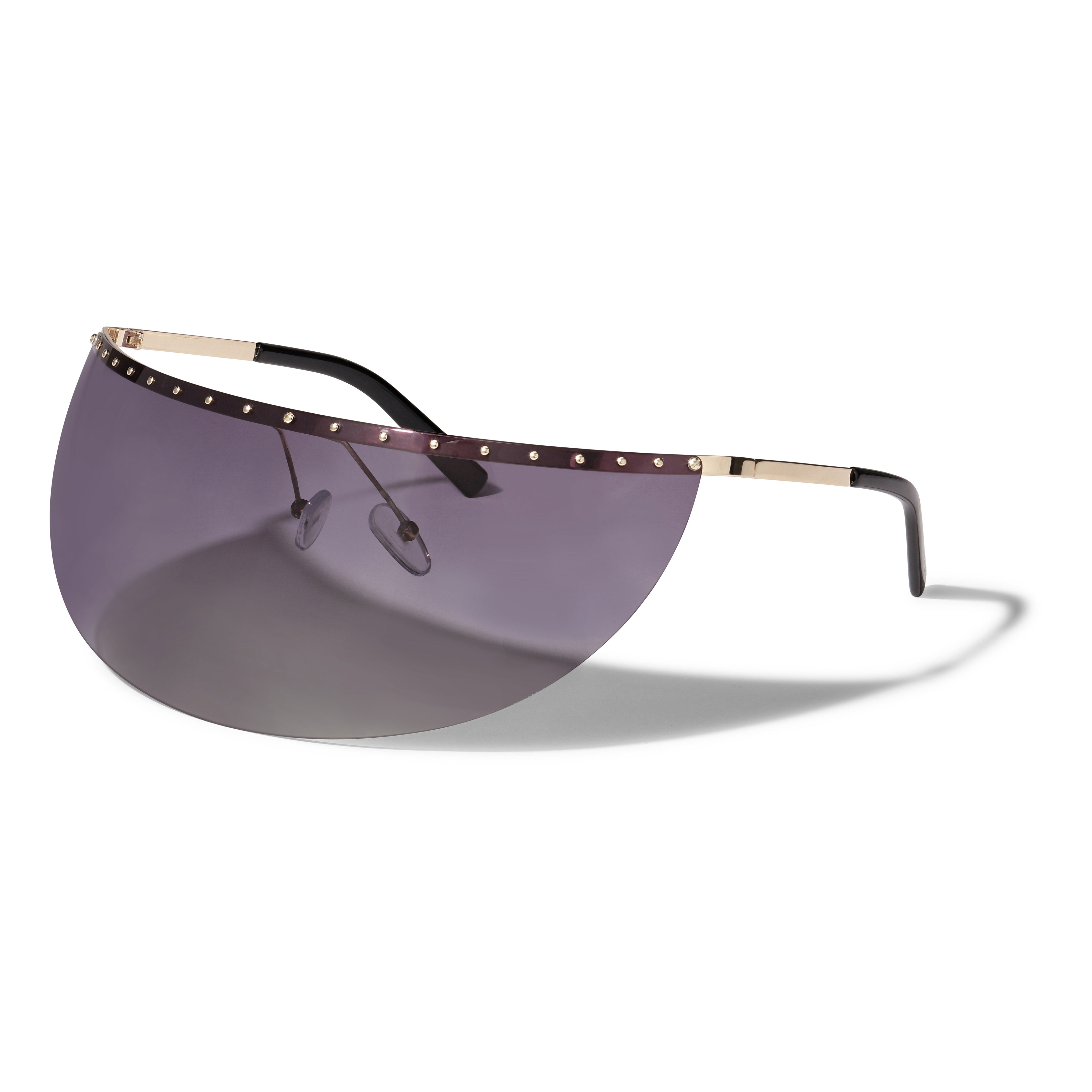 Pilgrim ALIAN Sonnenbrille Schwarz/Gold