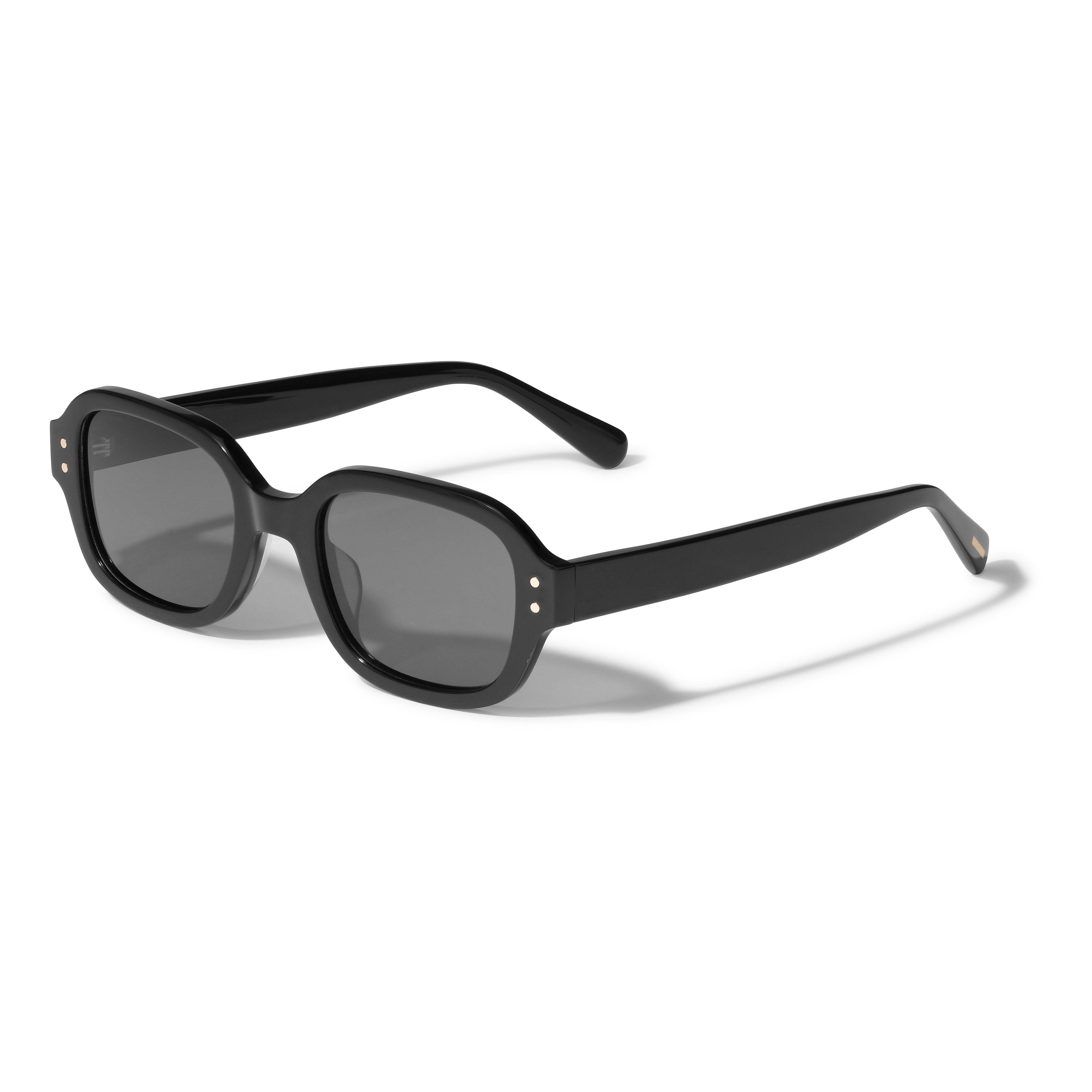 Pilgrim NELLA Recycelte Sonnenbrille Schwarz/Gold