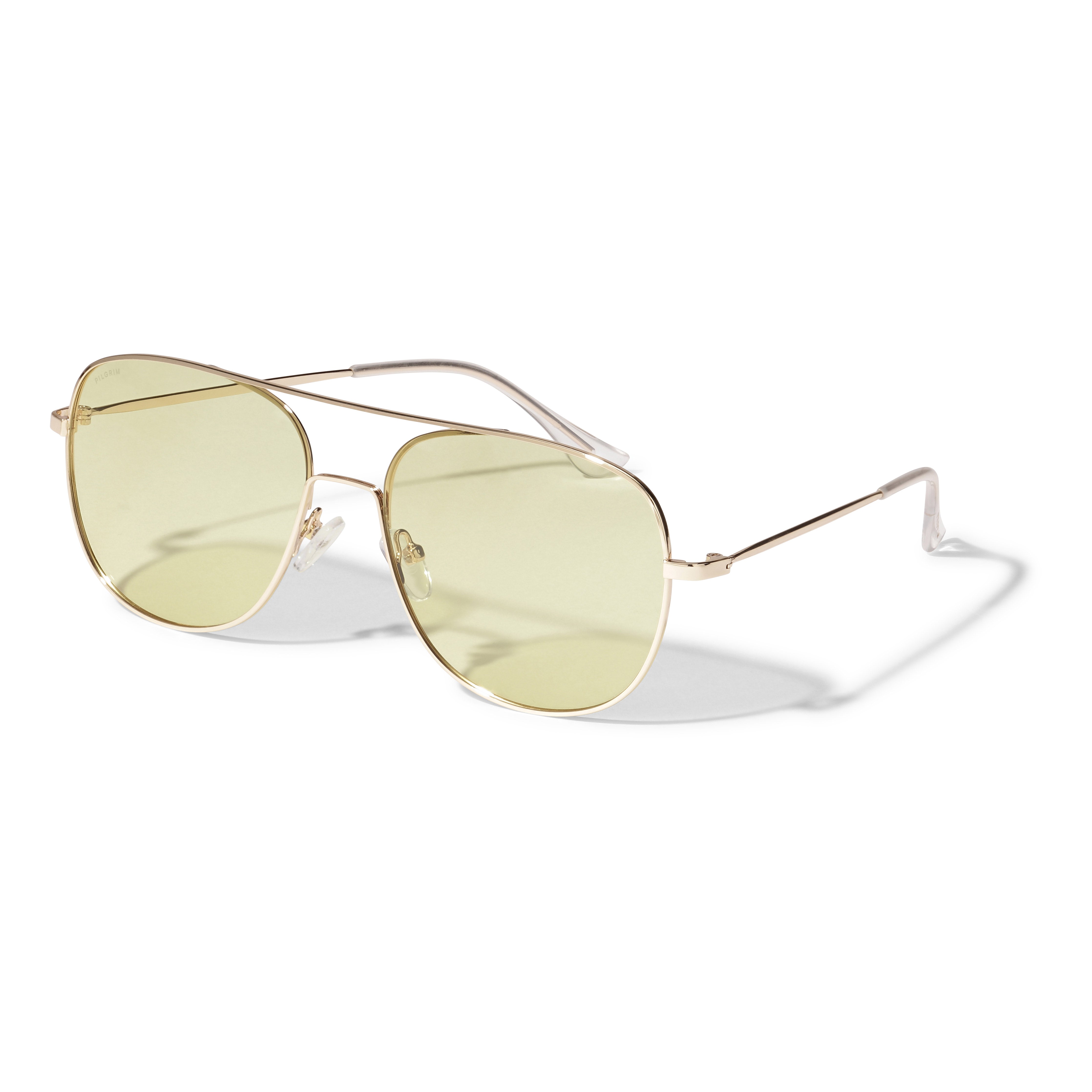 Pilgrim DALLAS Sonnenbrille Gelb/Gold