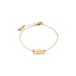 Bracelet, Fri Af Misbrug, gold-plated